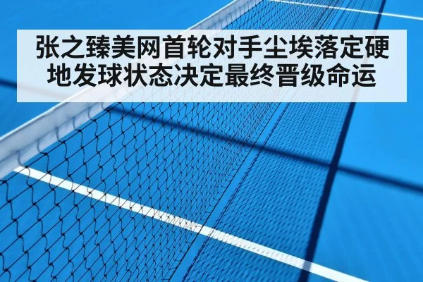 hard court tennis match